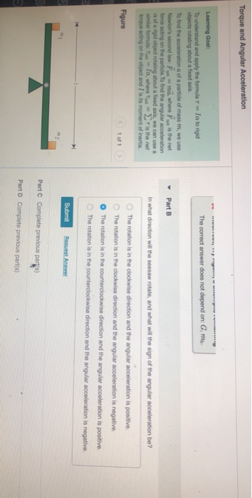 Solved Torque and Angular Acceleration 11 of 21 > Constants | Chegg.com