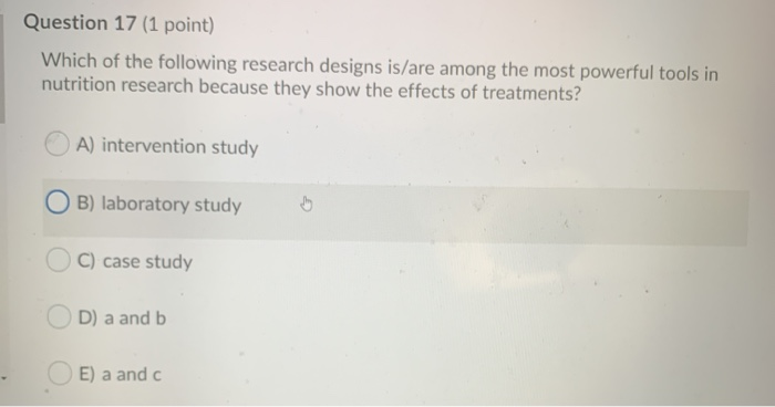 which option describes a research question (1 point)