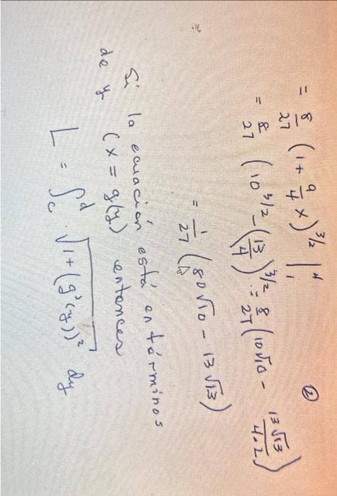 \[ \begin{array}{l} =\left.\frac{8}{27}\left(1+\frac{9}{4} x\right)^{3 / 2}\right|_{1} ^{4} \\ =\frac{8}{27}\left(10^{3 / 2}-