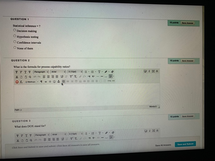 Solved QUESTION 1 10 points Save Answer Statistical | Chegg.com