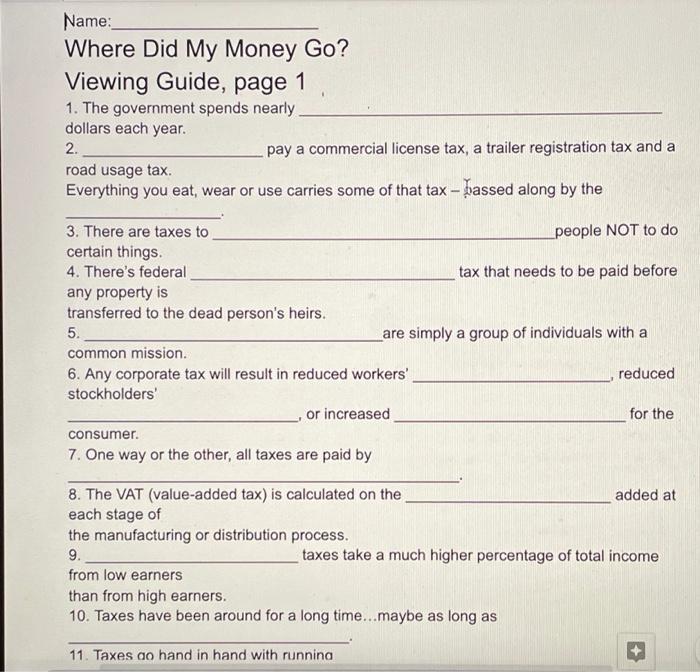 solved-name-where-did-my-money-go-viewing-guide-page-1-1-chegg-com