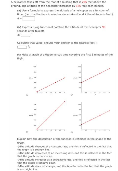 Solved A Helicopter Takes Off From The Roof Of A Building 