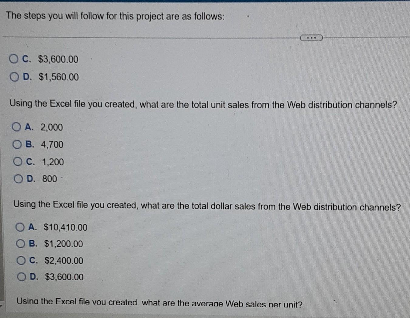 Solved The steps you will follow for this project are as | Chegg.com