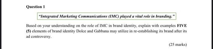 Integrated Marketing Communications (IMC) played a 