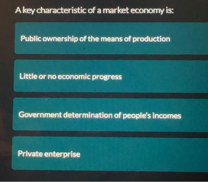 solved-a-key-characteristic-of-a-market-economy-is-chegg