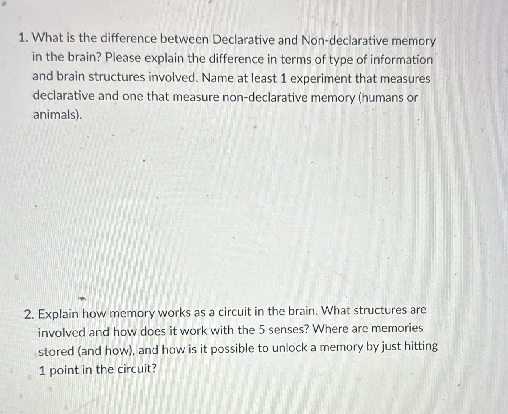 Solved What Is The Difference Between Declarative And Chegg