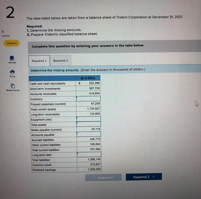 Solved N The data listed below are taken from a balance