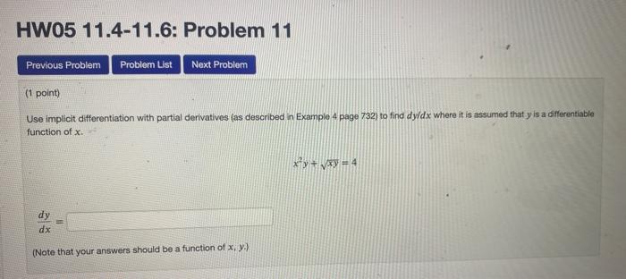 Solved Use implicit differentiation with partial derivatives | Chegg.com