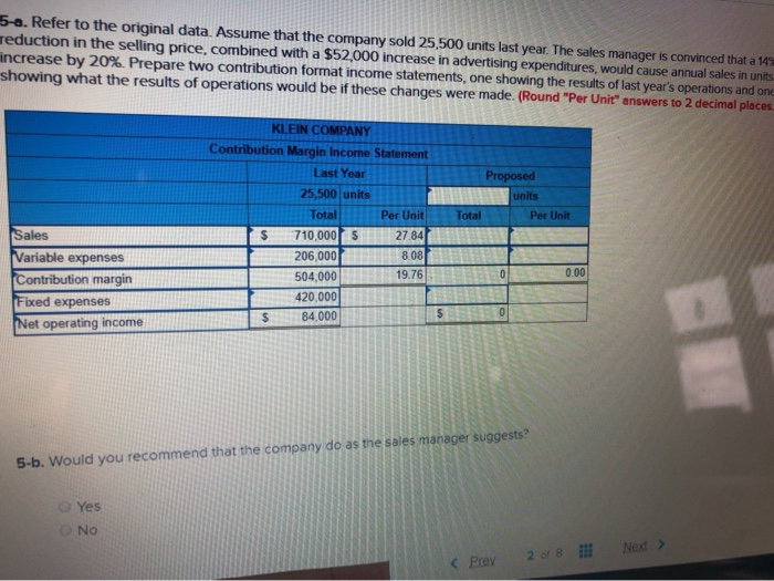 Solved 5-a. Refer to the original data. Assume that the | Chegg.com