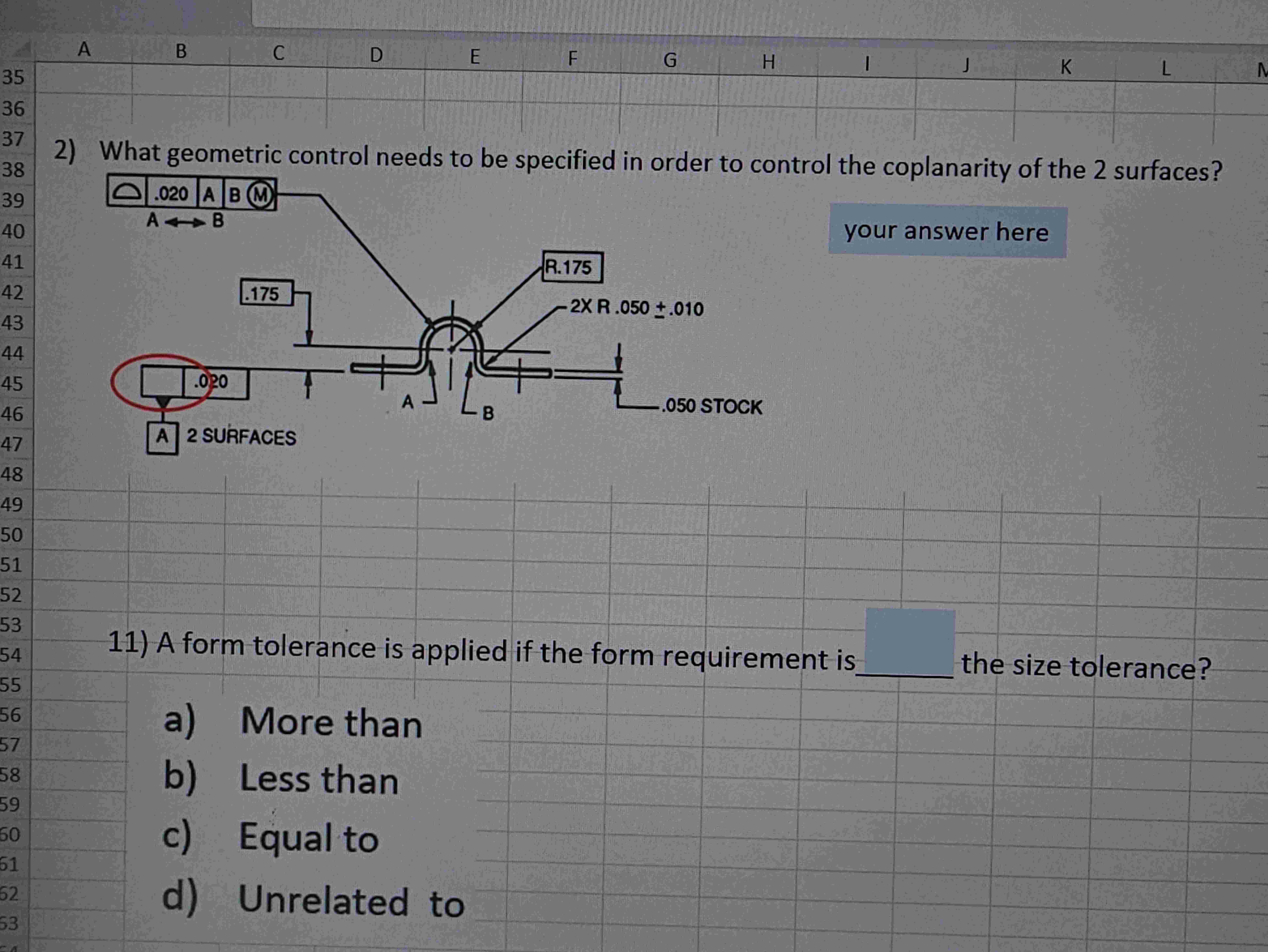 Safe Geometry Control Solved 2) What geometric control needs to be specified in | Chegg.com