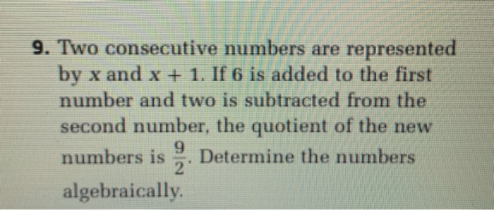 Solved 8. The sum of two numbers is 25. The sum of their | Chegg.com