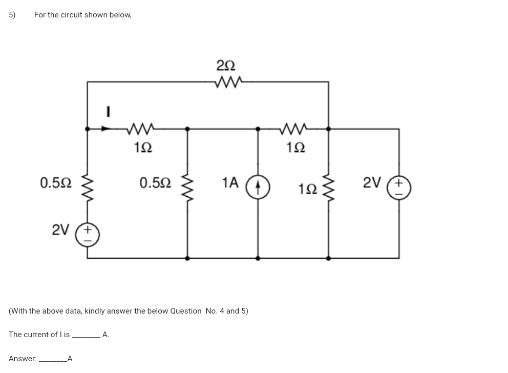 Solved For the circuit shown below,(With the above data, | Chegg.com