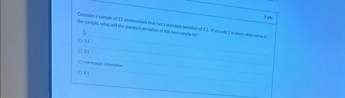 Solved Consider a sample of 12 observations that has a | Chegg.com