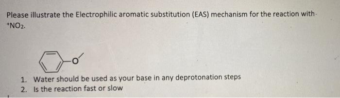 Solved Please Illustrate The Electrophilic Aromatic | Chegg.com