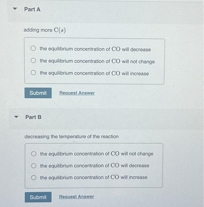 Solved Indicate how each of the following will affect the | Chegg.com