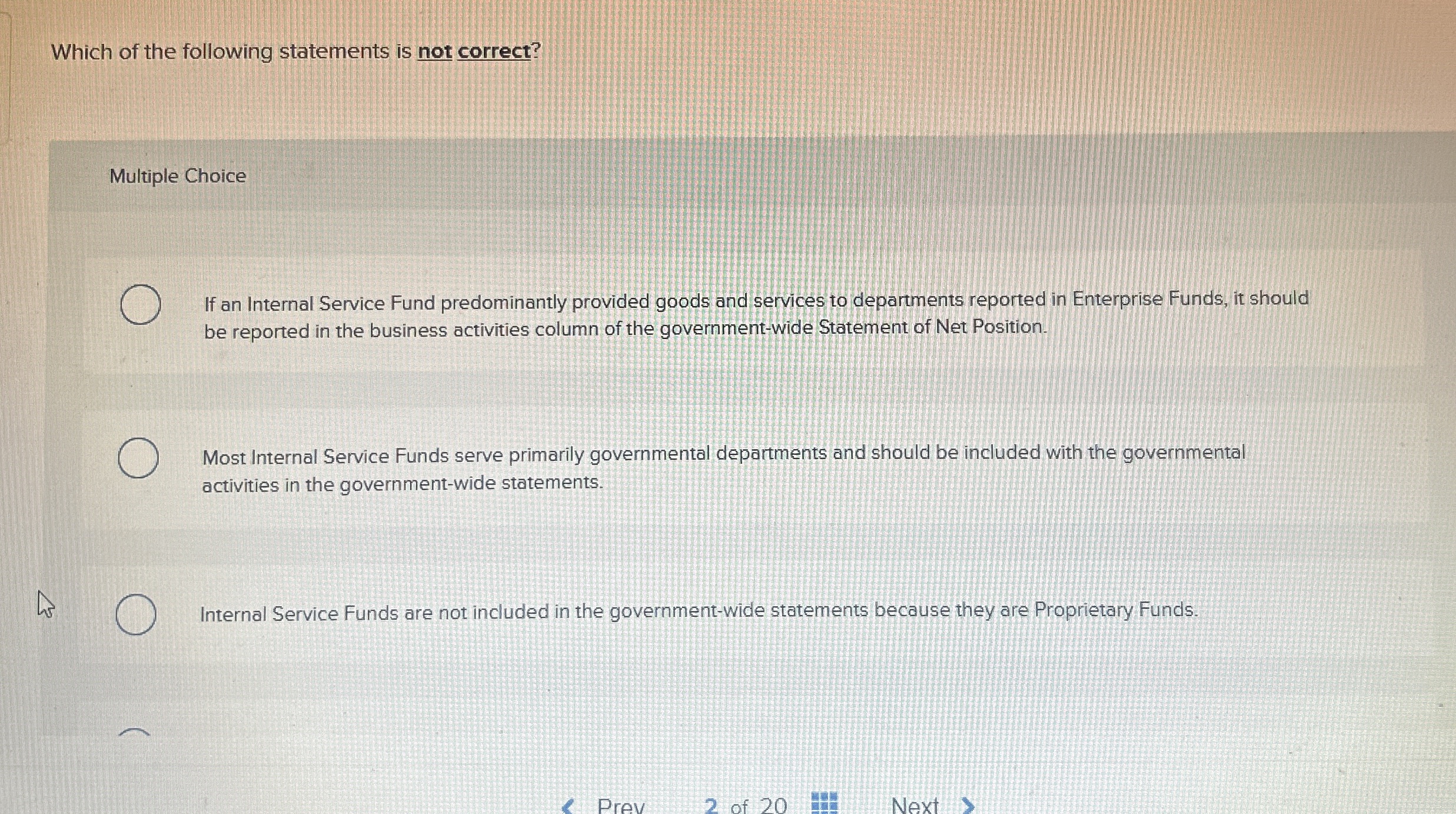 Solved Which of the following statements is not | Chegg.com