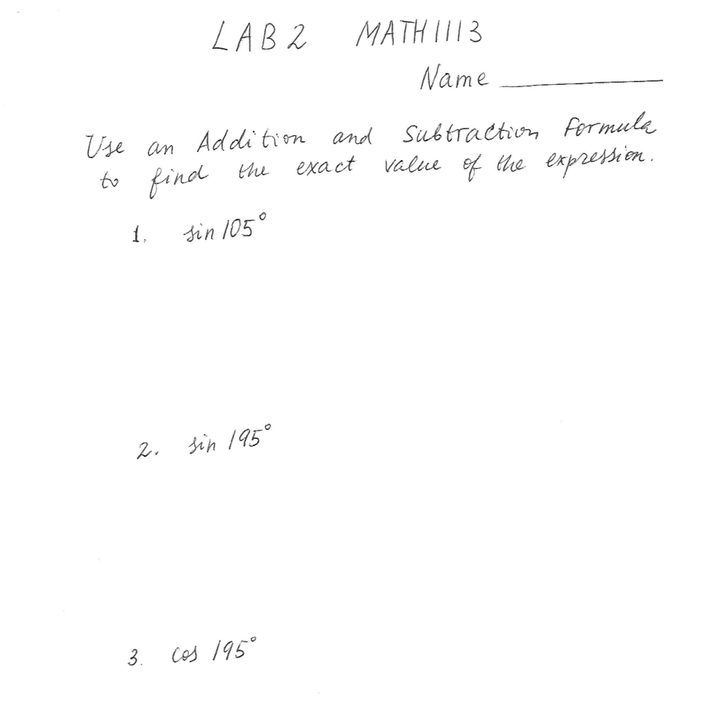 Solved ab2 mathiiinameuse an addition and subtraction chegg