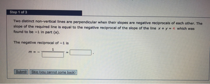 Solved Part (a) Write an equation of the line through the | Chegg.com