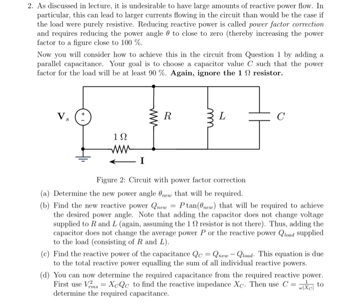 Solved 1. Consider the circuit shown below in which an AC | Chegg.com