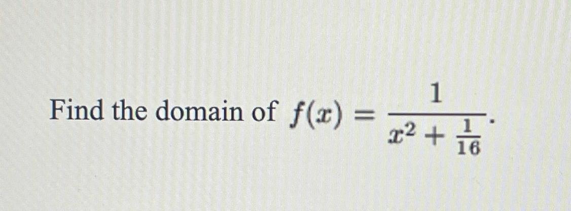 find the domain of f x )= sin 1 x 2 4