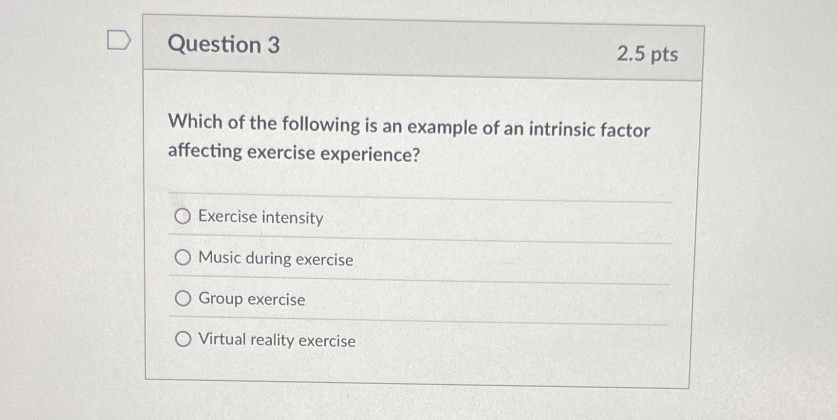 Solved Question 32.5 ﻿ptsWhich of the following is an | Chegg.com