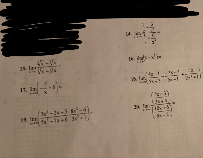 1 4 4x 10 1 6. Lim (3x -2x +6)=x-2. Lim x-3 x^2+2x-15. Lim x_3 2x-5x-3 x2-5x+6. Lim x2-5x+6.