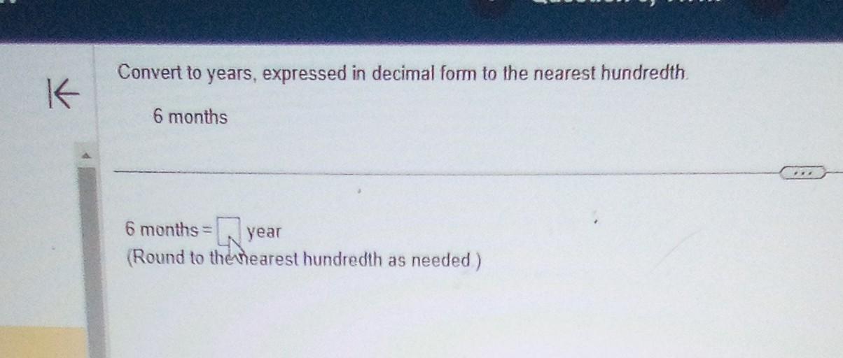 3 years and 6 months in decimal form