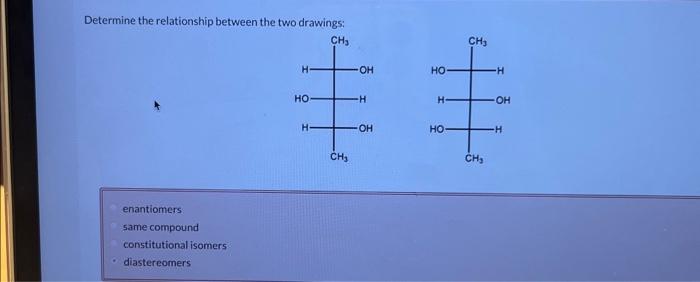 Solved Determine the relationship between the two drawings: | Chegg.com
