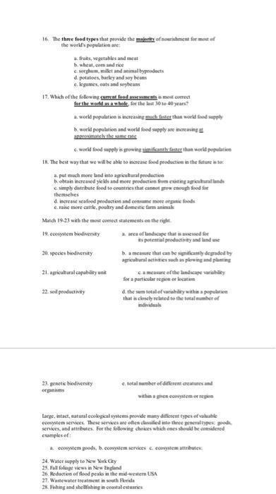 Solved 1. Which of the following soil size particles is the | Chegg.com