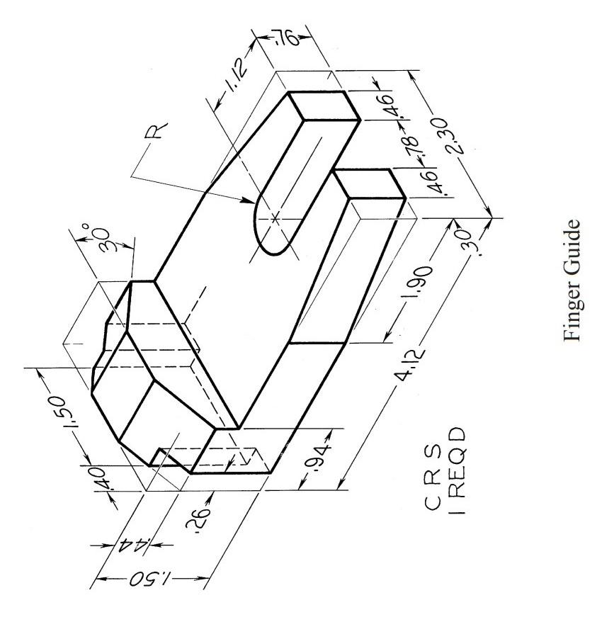 Draw Top View, Front View And Right Side View Of This | Chegg.com