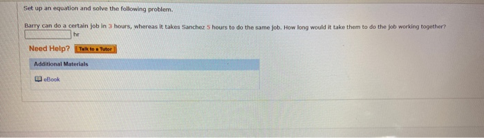 Solved Set up an equation and solve the following problem. | Chegg.com