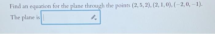 Solved Find the distance the point P(1, 4, -7), is to the | Chegg.com