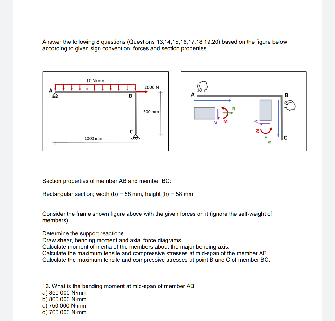 Solved Answer The Following 8 Questions Questions 13 14 Chegg Com