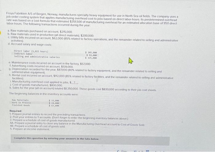 Solved 1. Prepare journal entries to record the preceding | Chegg.com