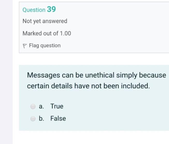 Solved Question 38 Not Yet Answered Marked Out Of 1.00 P | Chegg.com