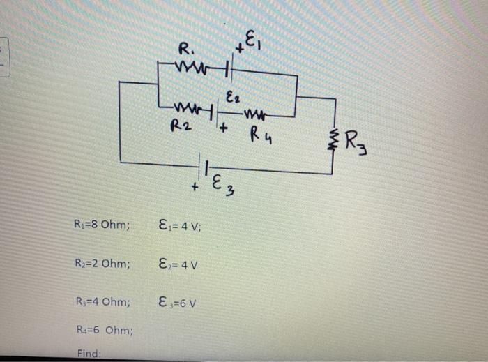 Solved 1) find current through resistor R12)find coltage on | Chegg.com