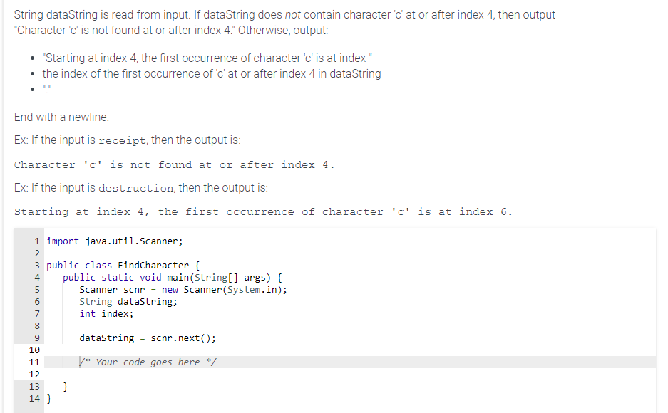 Solved String dataString is read from input. If dataString | Chegg.com