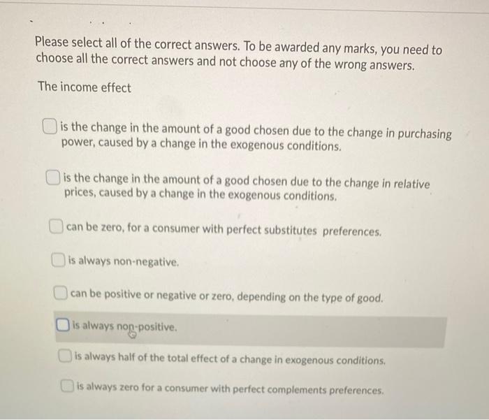 Solved Please select all of the correct answers. To be | Chegg.com