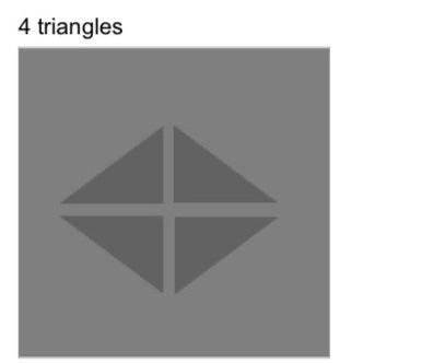 Solved code in html webgl draw 4 tringles by using html | Chegg.com image.