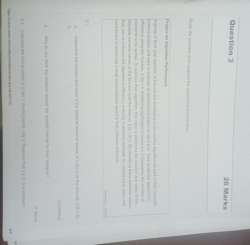 Solved uestion 326 ﻿MarksStudy the scenario and complete the | Chegg.com
