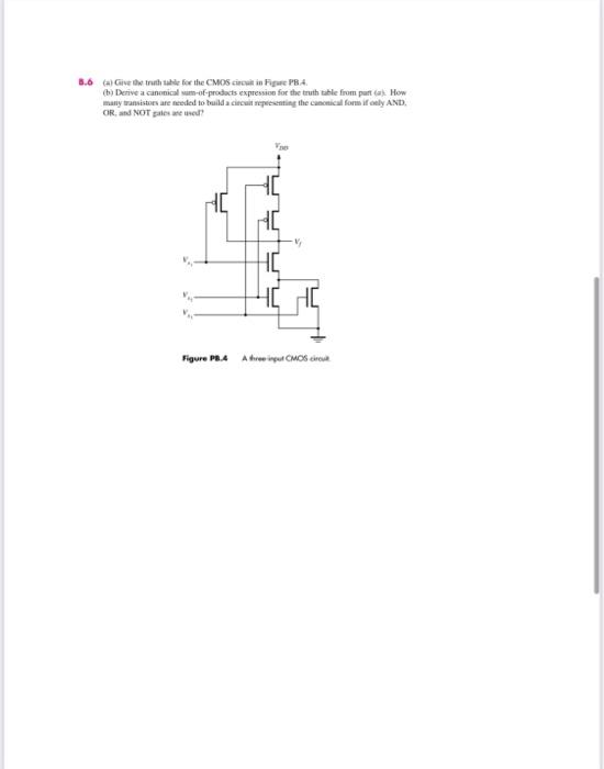 Solved HW Problems: B-1, 3-2, 3-6, B-44, B-49. B.1 Consider | Chegg.com