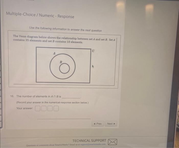 Solved The Venn Diagram Below Shows The Relationship Between | Chegg.com