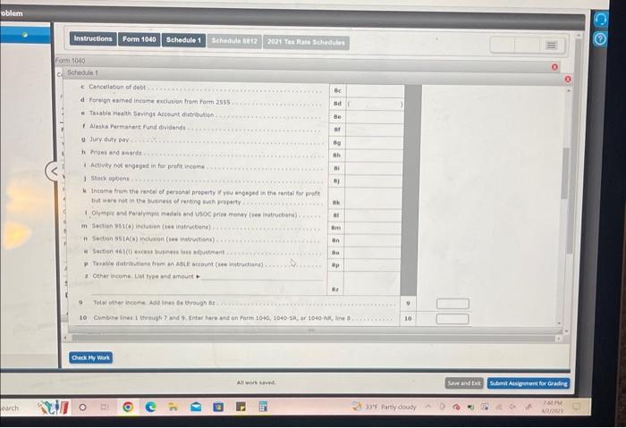 Solved Note: This Problem Is For The 2021 Tax Year. Lance H, | Chegg.com