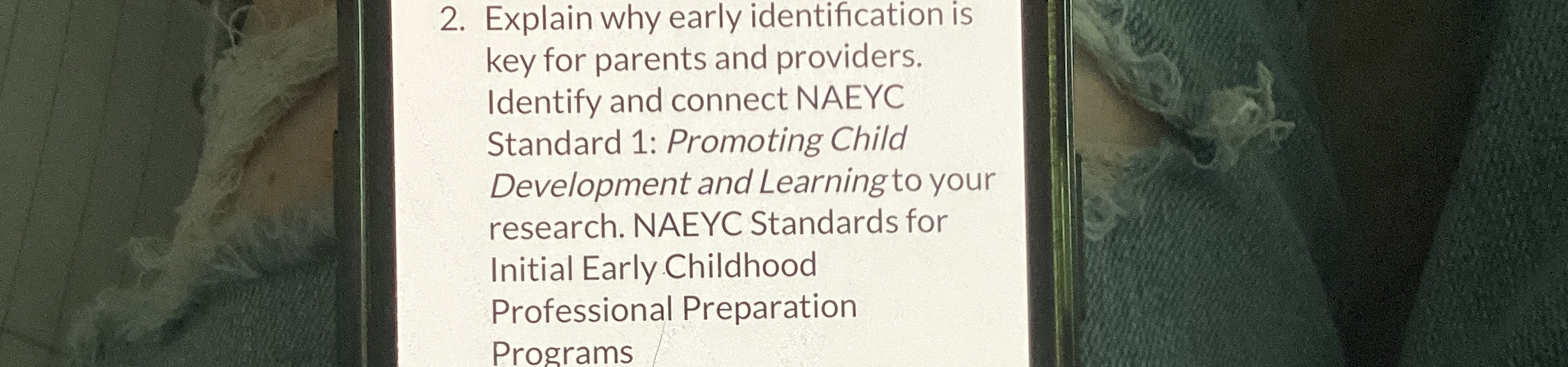 Solved Explain why early identification is key for parents | Chegg.com