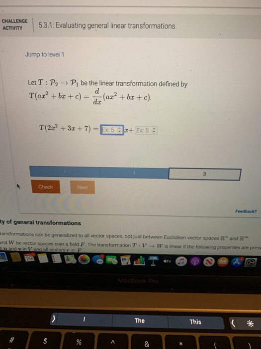 Solved Let T P2 P1 Be The Linear Transformation Defined Chegg Solved Let T P2 P1 Be The Linear Transformation Defined Chegg