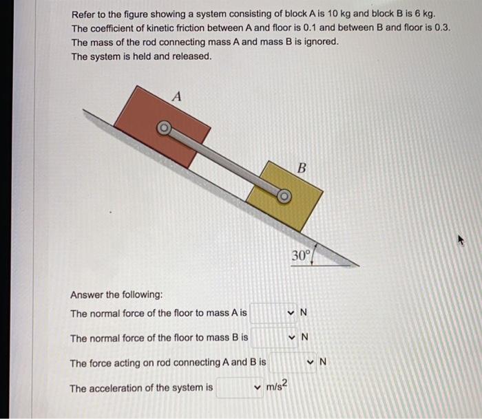 Solved Refer to the figure showing a system consisting of | Chegg.com