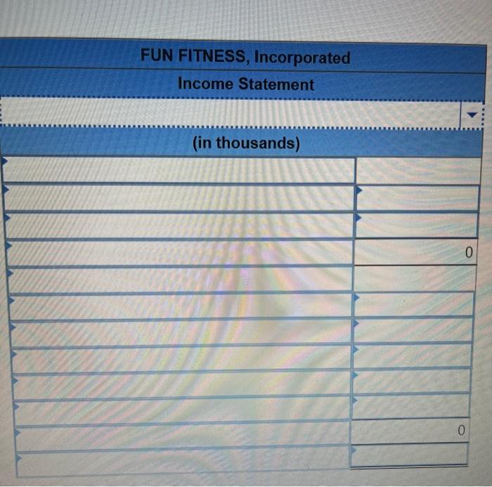 [Solved] Prepare an statement for the six months end