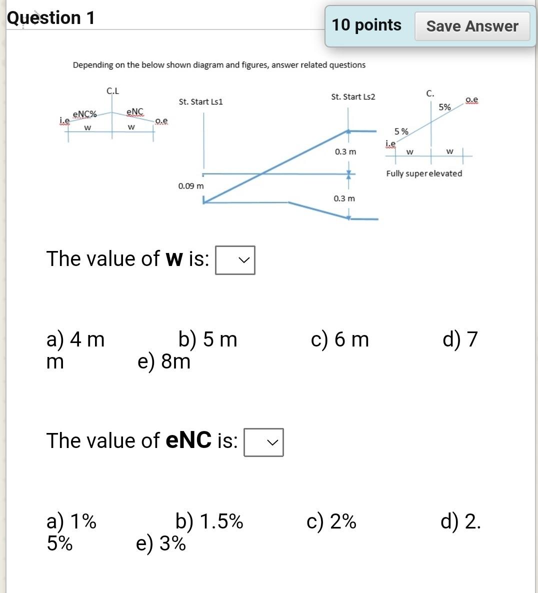 Solved Question 1 10 points Save Answer Depending on the | Chegg.com