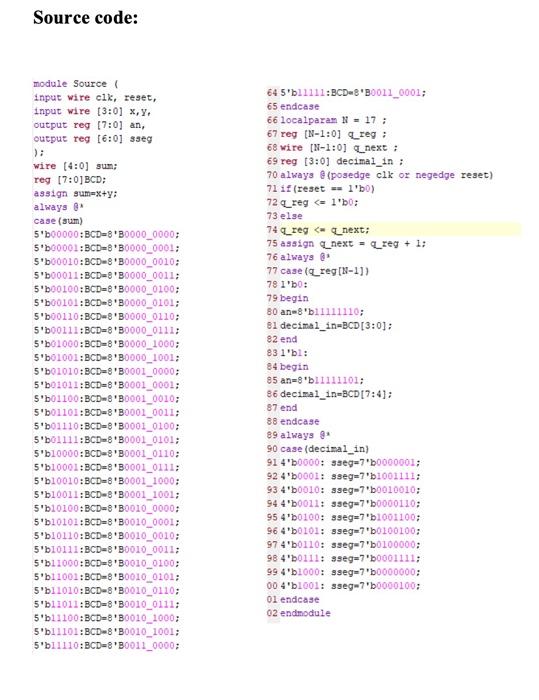 Solved digital logic design solve task 3i attached task 2 as | Chegg.com
