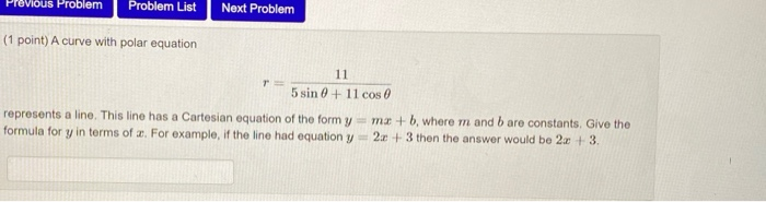 Solved Assignment 2: Problem 2 Previous Problem Problem List | Chegg.com
